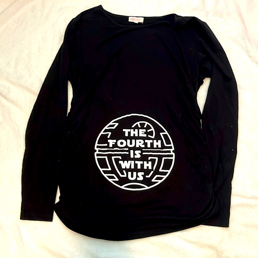 Star Wars maternity long sleeve shirt